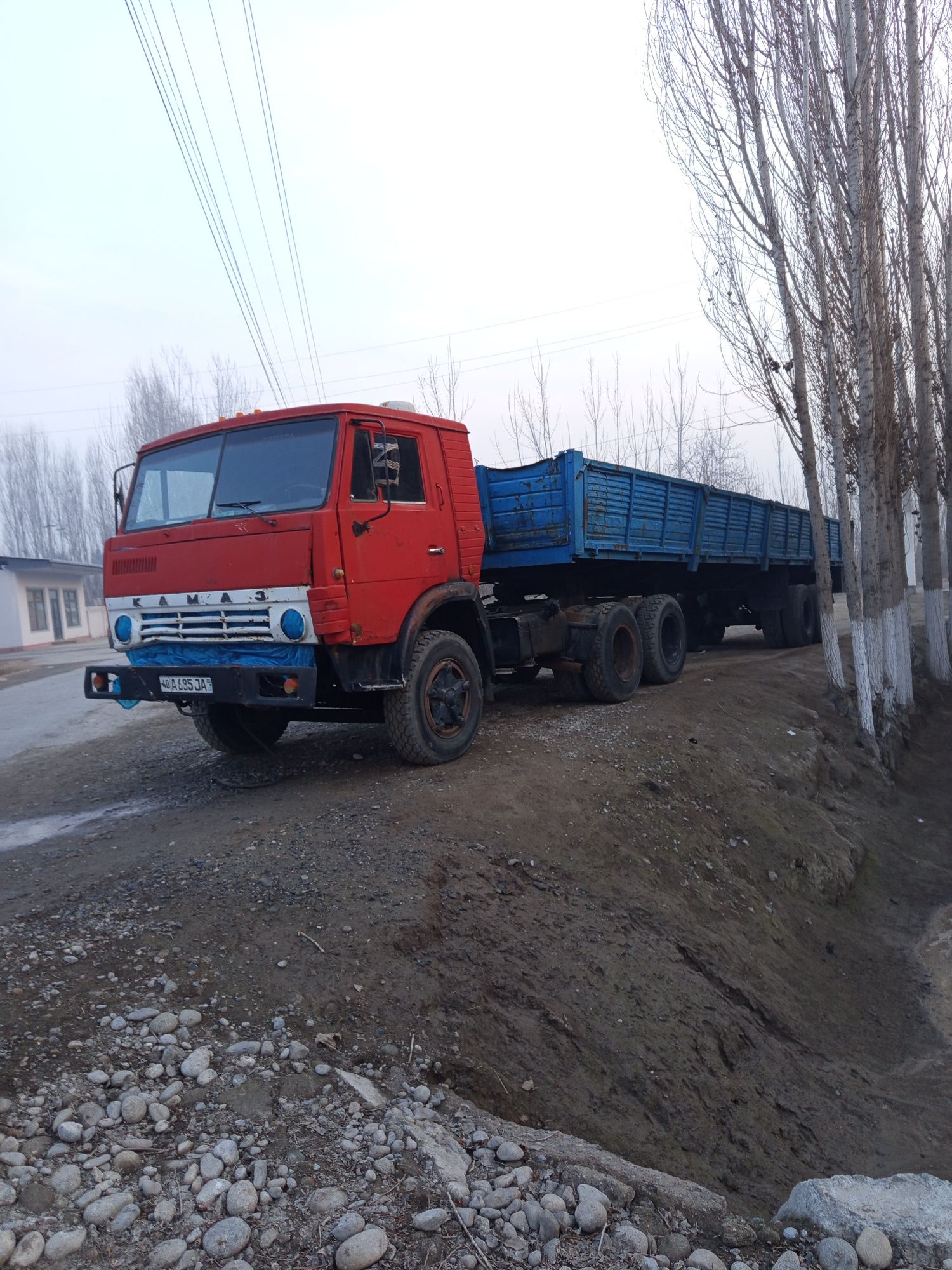 КамАЗ 5410.  Тягач 1991 й. Прицеп 1980