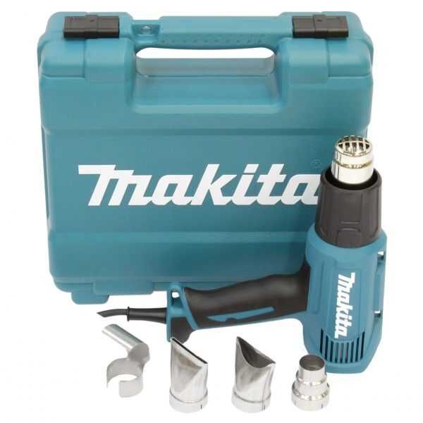 Пистолет за горещ въздух Makita HG5030K , 1600 W, 350 – 500 °С