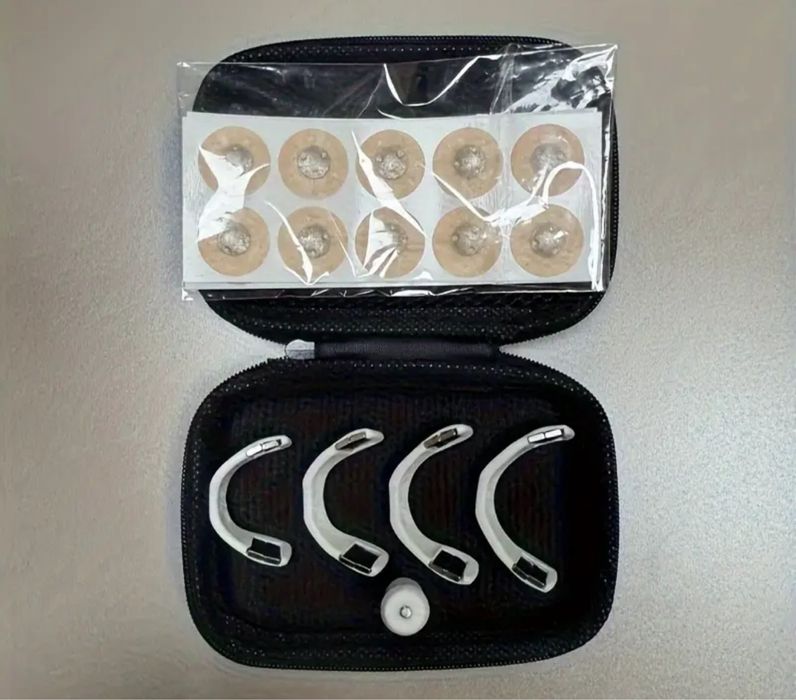 Dilatator nazal antisforait magnetic + 60 plasturi, respiratie usoara