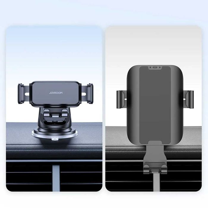 Suport telefon auto Joyroom, negru (JR-ZS283)