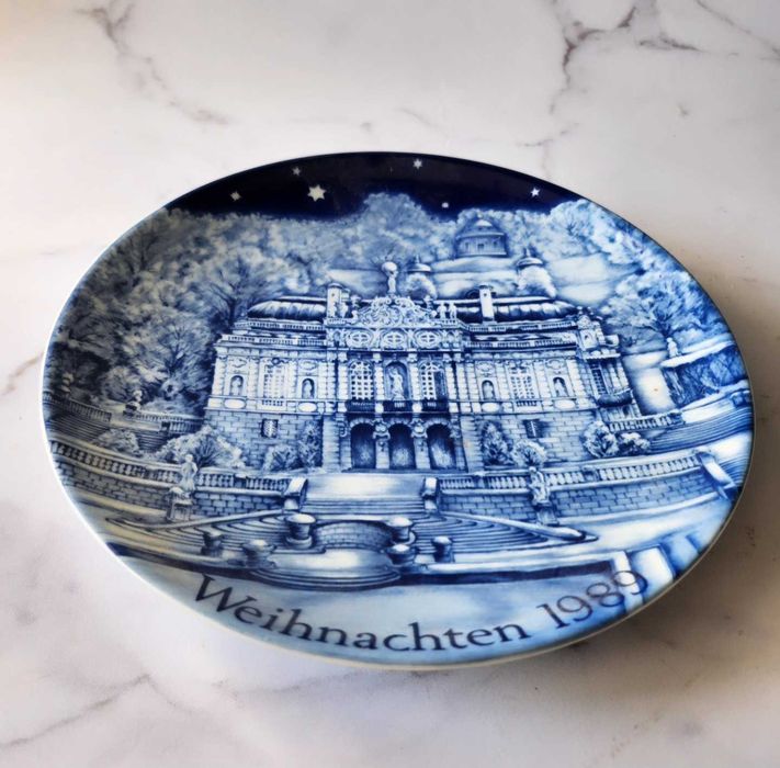 Винтидж коледни чинии