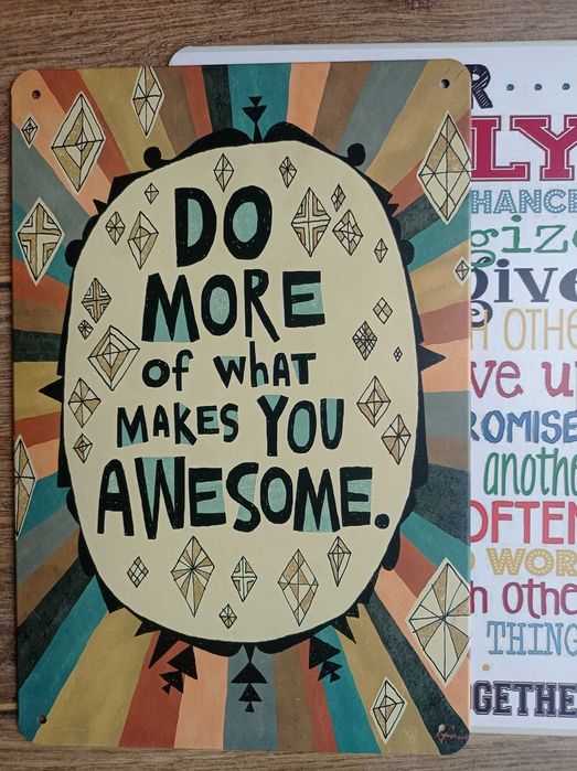 10бр. Голяма Ламаринена Табела на Ретро Автомобил 30*40см / 20*30см