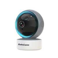 Camera supraveghere interior Wifi SafeCams, 3 MP, Full HD 360°