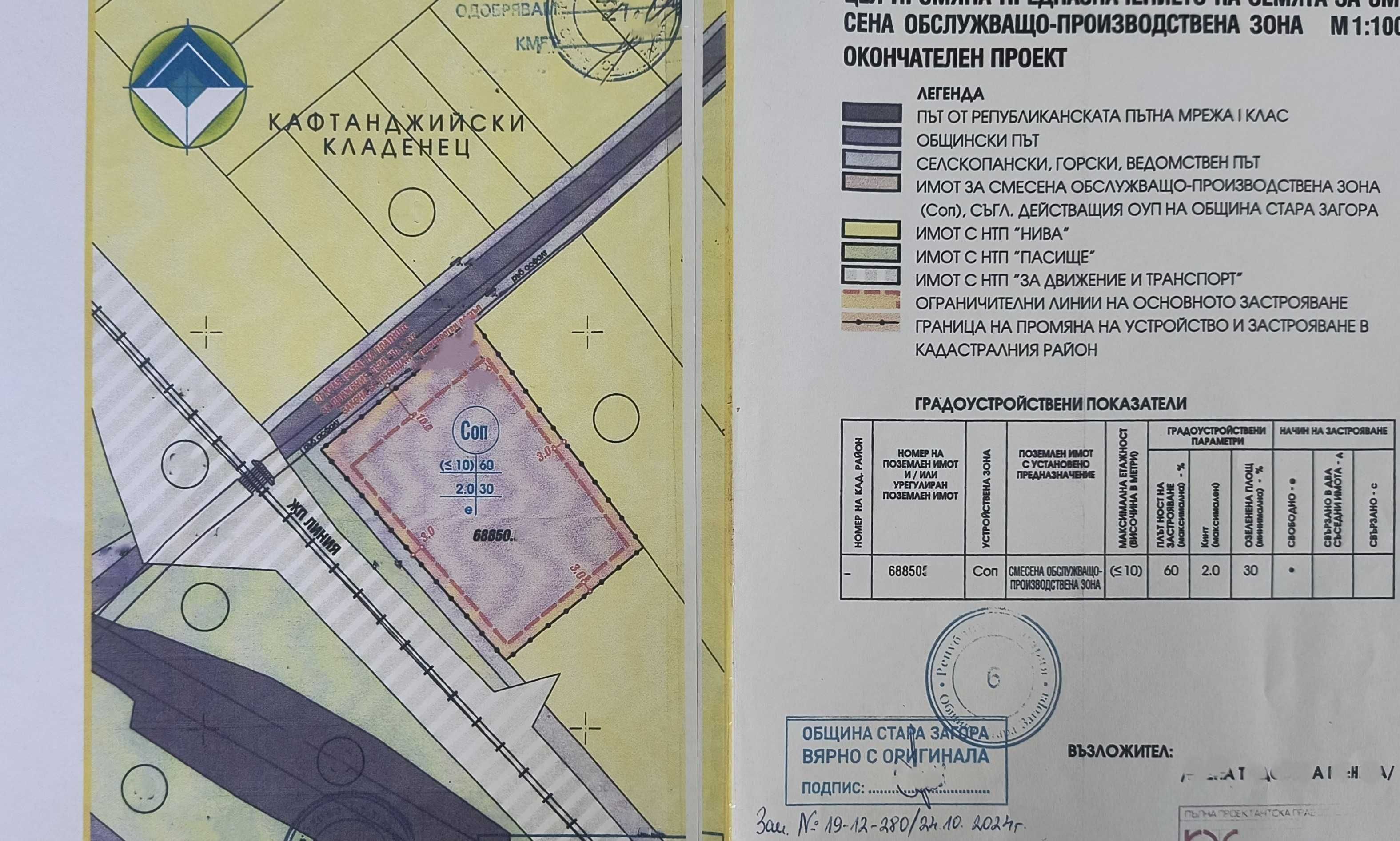 Продавам Парцел в района на езерото Загорка