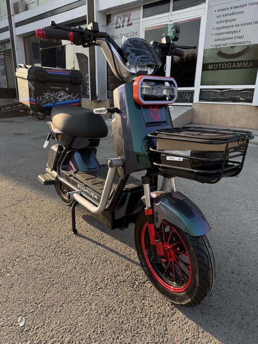 Новинка! TESLA электро скутер + каска в подарок!