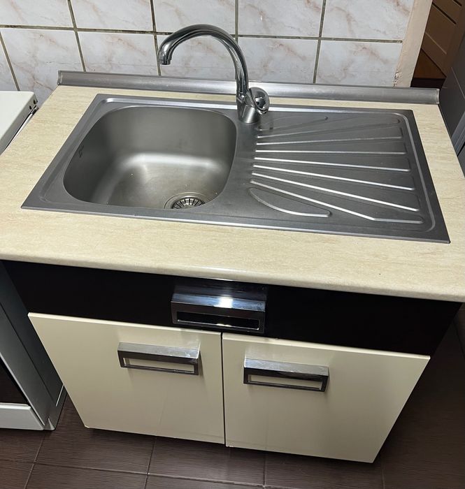 Masca bucatarie cu chiuveta si baterie