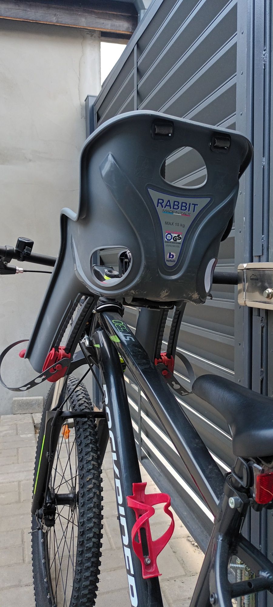 Scaun Robbit bicicleta copii fata