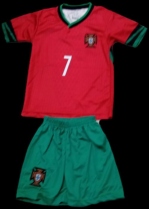 Екип Роналдо португалия Portugal Ronaldo тениска шорти Европейско 2024