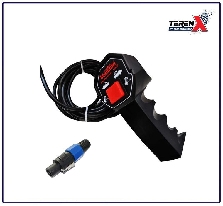 Telecomanda pe fir pentru troliu auto