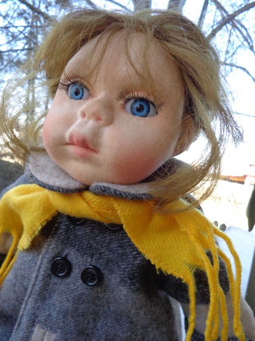 Papusa din lana gen Waldorf