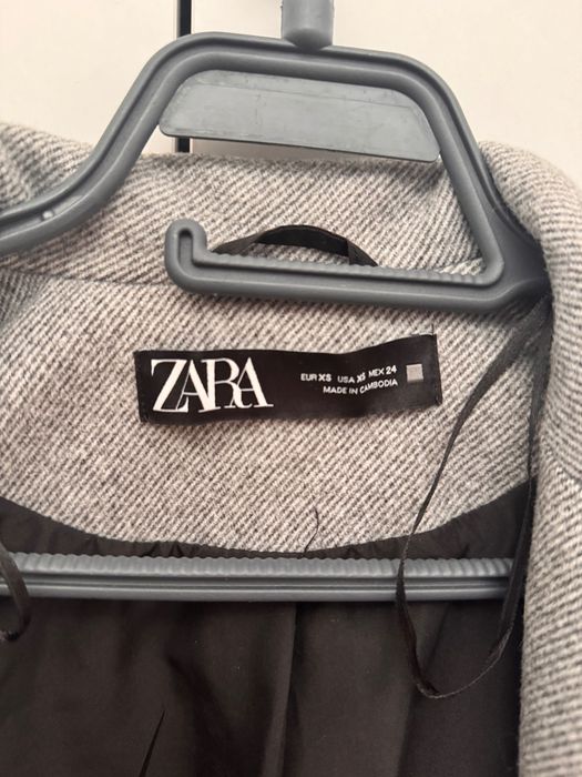 Дамско вълнено палто ZARA
