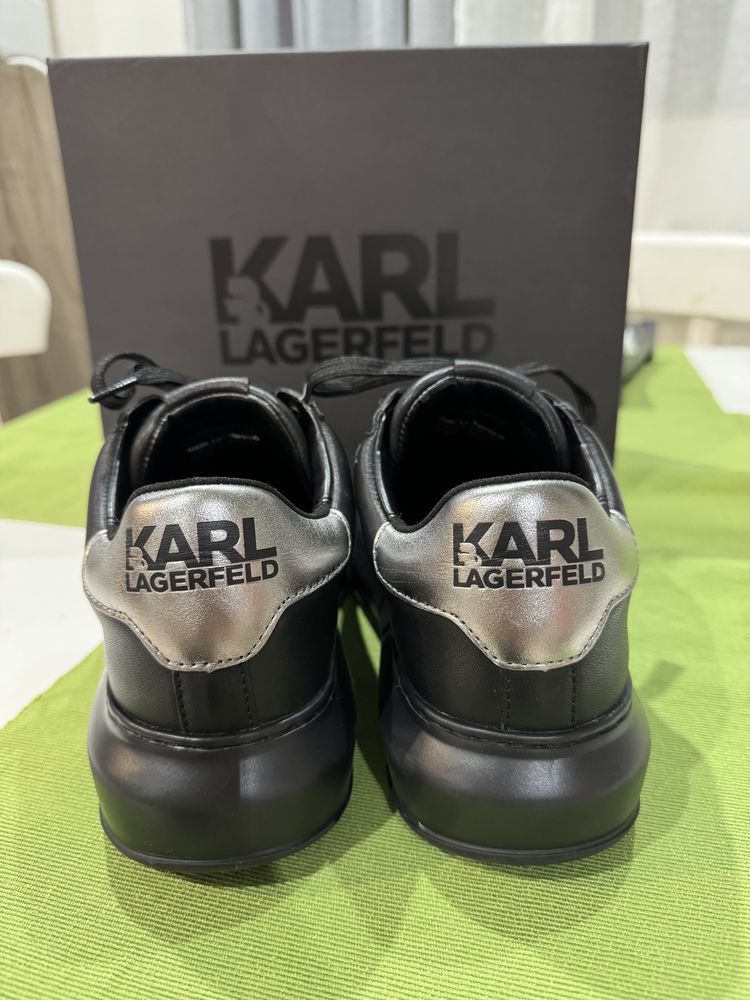 Кожени спортни обувки Karl Lagerfeld