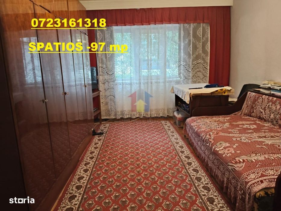 4 camere confort 1 decomandat, 97 mp, parter cu balcon, Buzaului