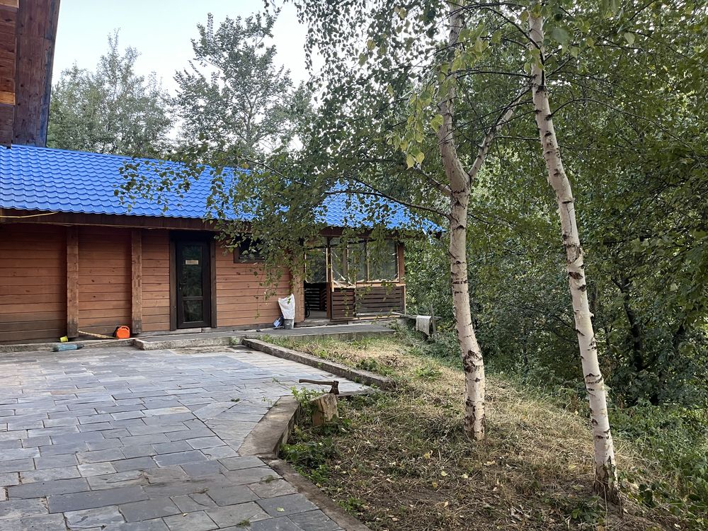 Дом в горах с баней