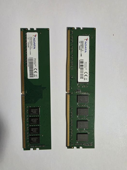 Memorie DDR4  RAM 2 x 8 giga ADATA U-DIMM