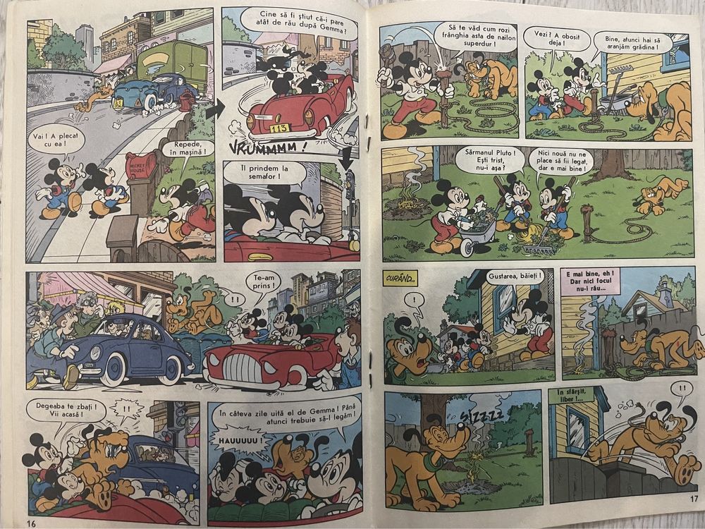 Revista Mickey Mouse - stare perfecta - benzi desenate de colectie