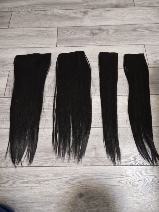 Естествена коса на клипс