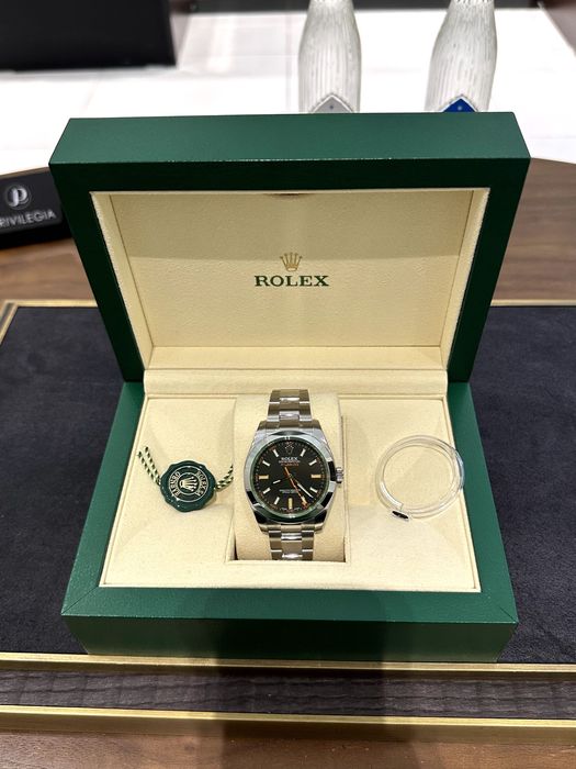 NEW Rolex Milgauss 40mm Steel 116400gv