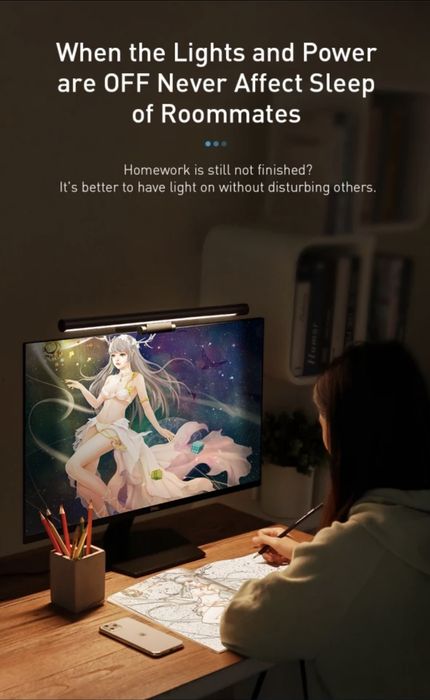 Lampă de citire LED birou  PC  Lightbar USB