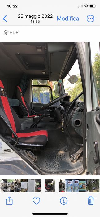 Daf cu macara si platforma