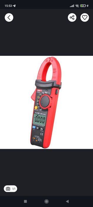 Цифровые токоизмерател UNI-T 216D