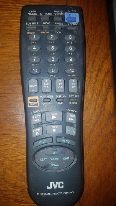 JVC pentru  dvd, tv, video