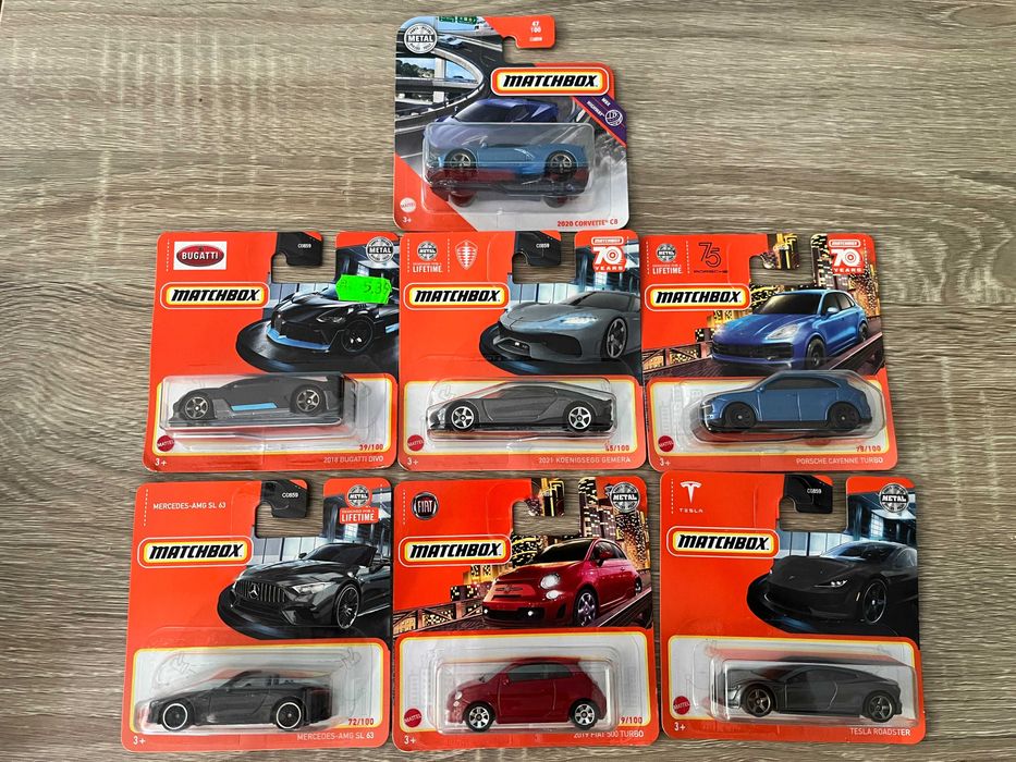 Метални колички Matchbox и Welly