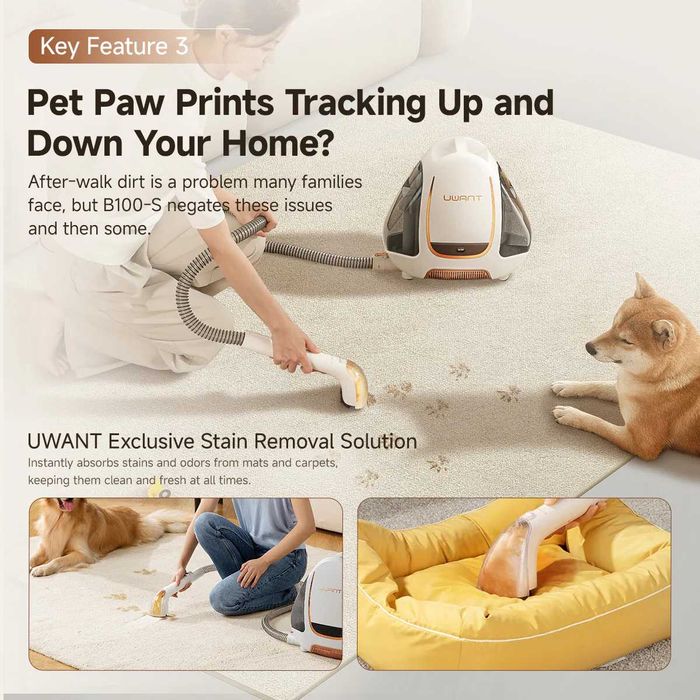 Моющий пылесос Uwant B100-S