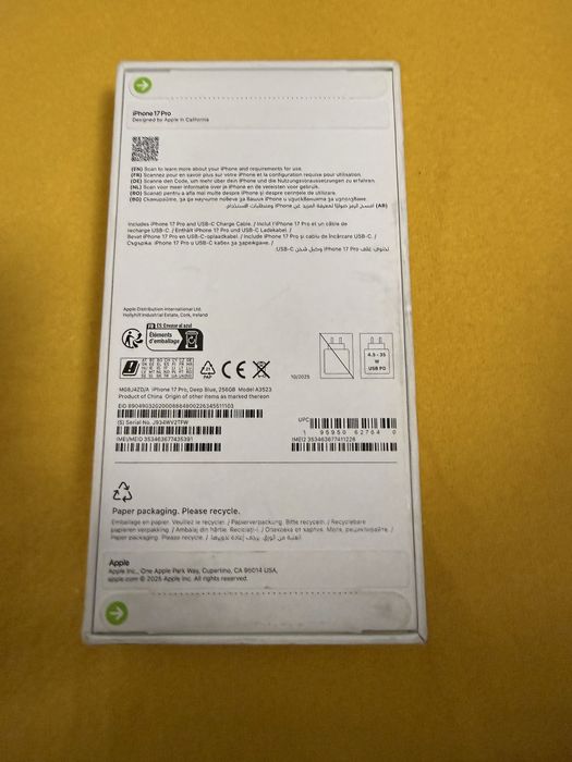 Oferta ! Iphone 16 Pro 256 gb SIGILAT ! Sim fizic ! Deep Blue