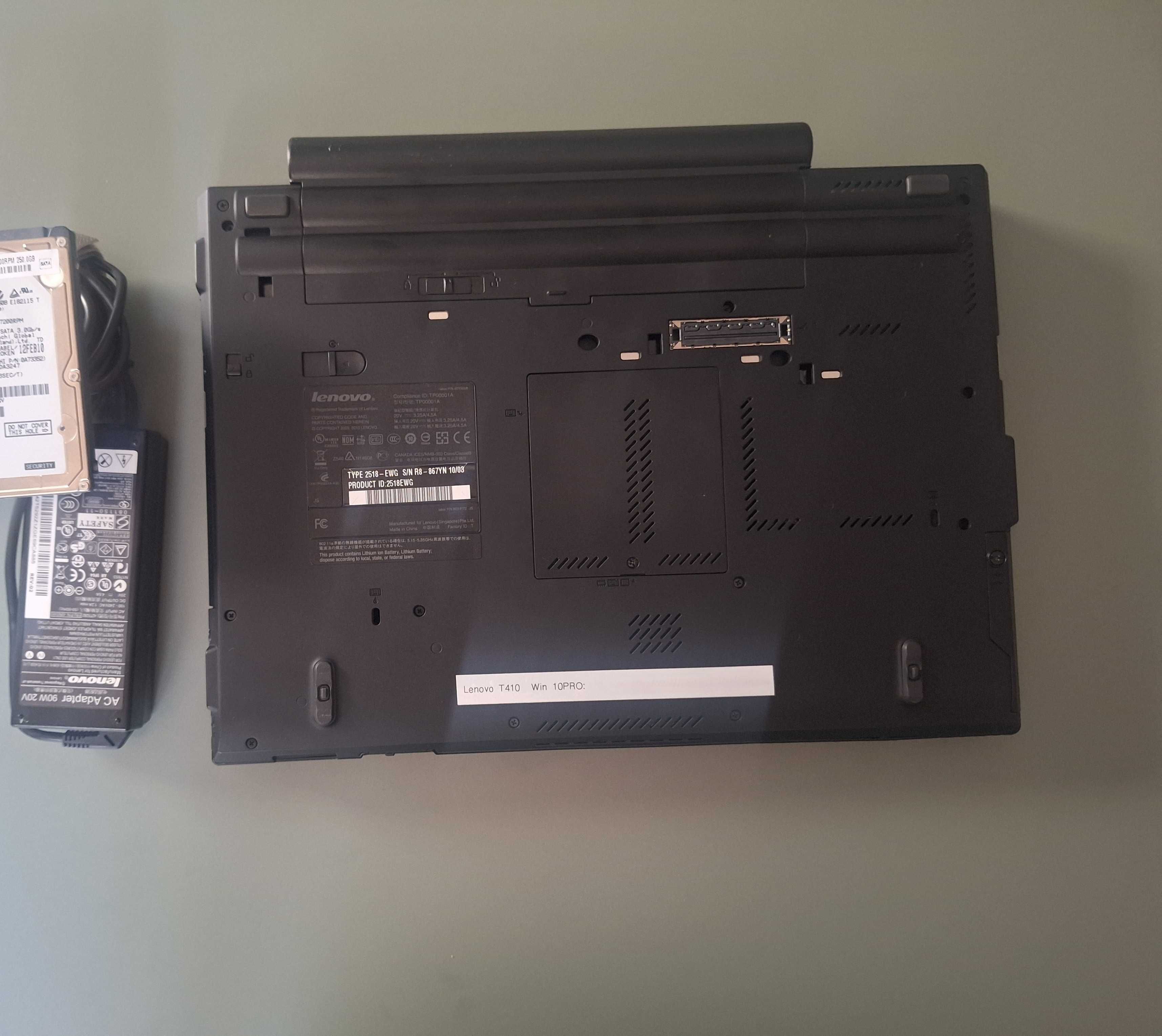 Lenovo ThinkPad T410 I7-M620, stare IMPECABILĂ pentru colecționari