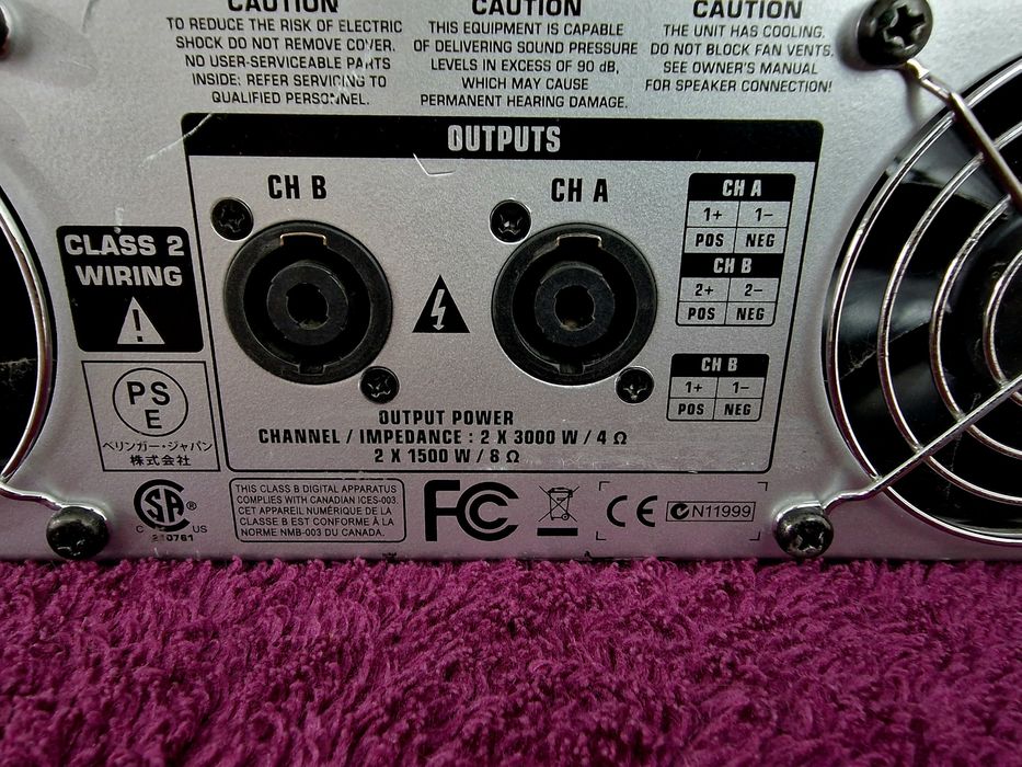 Amplificator INUKE 6000DSP, 2x 3000 W