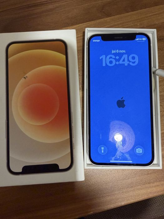 Iphone 12 mini, baterie schimbata, neverlock