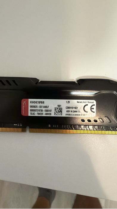 8gb Ram HyperX Fury DDR4