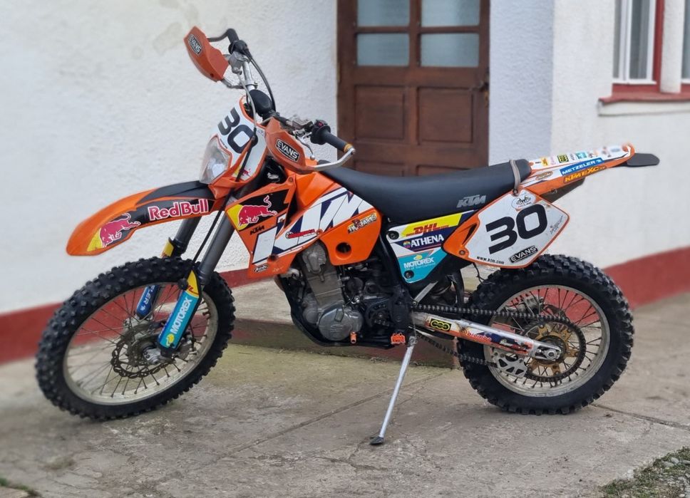 KTM Exc 450 in stare bunã, cu ACTE moto enduro cross
