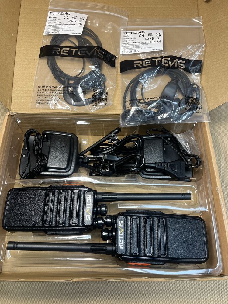 Retevis RT 24 walkie talkie radiostation радиостанция уоки токи