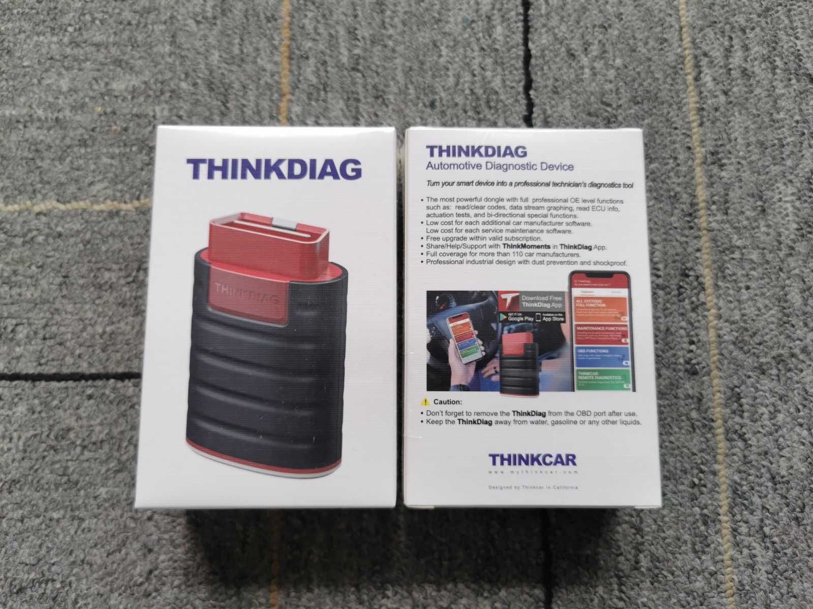 Interfata diagnoza Launch Thinkdiag Soft original 2024 Android / IOS