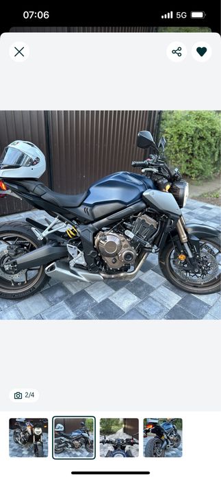 Honda CB650R - 2019 - ABS - 35kw A2