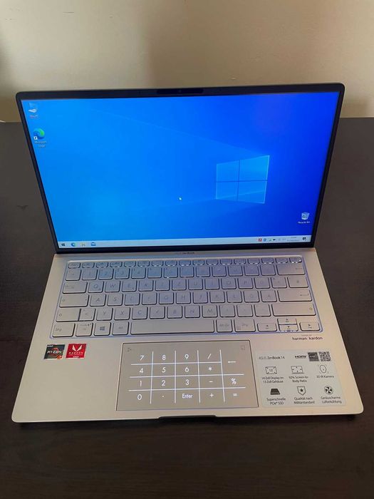 14 IPS Asus ZenBook UM433 Ryzen 7 3700U Radeon Vega 10 8GB RAM 1TB SSD