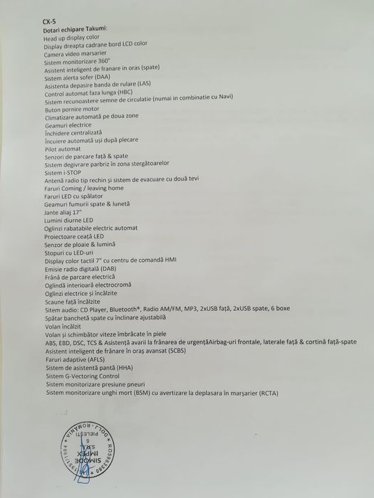 Vând Mazda CX5 G165,4x4