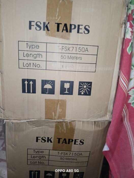 Set 35  de  role bandă adezivă aluminiu 50 de metri \5 cm lățime