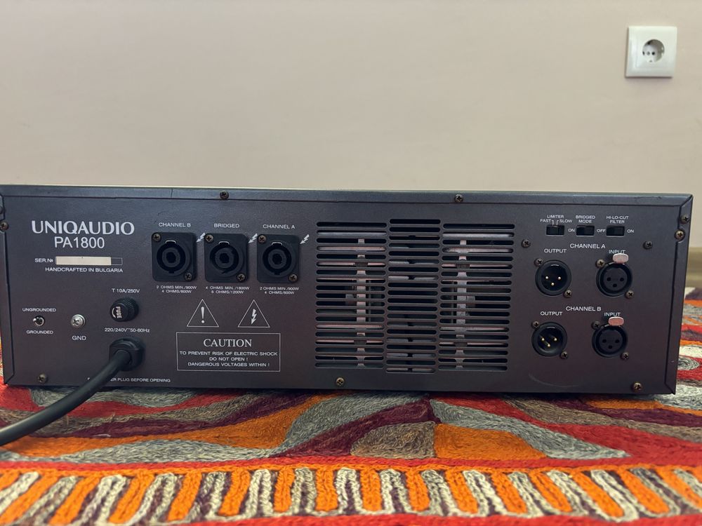 Усилвател UNIQAUDIO PA-1800