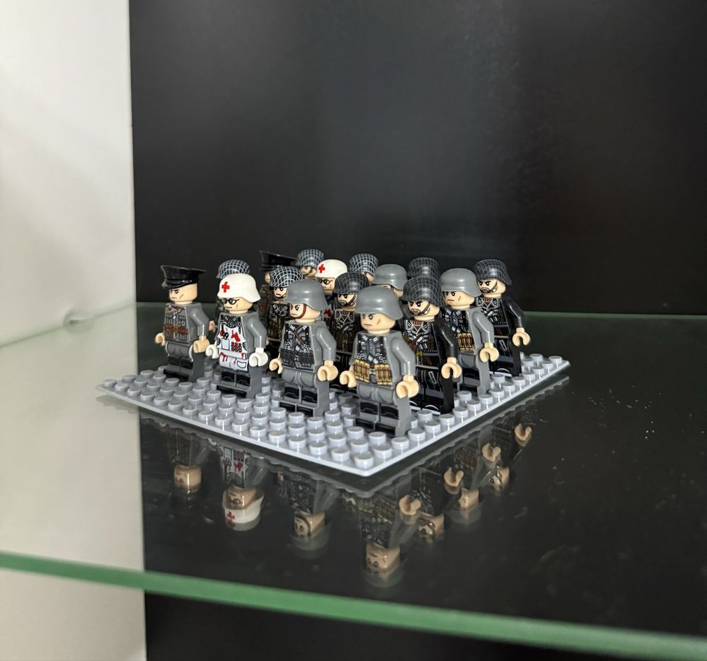 Lego WW2 16 Soldati Germani