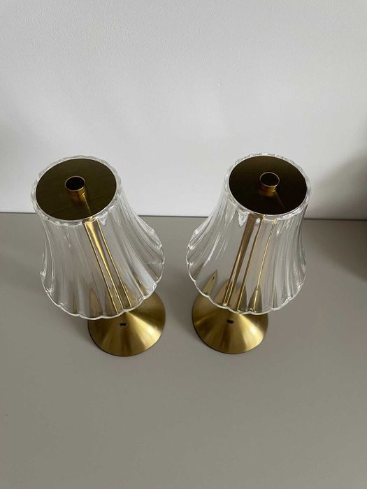 Lampa LED metal auriu