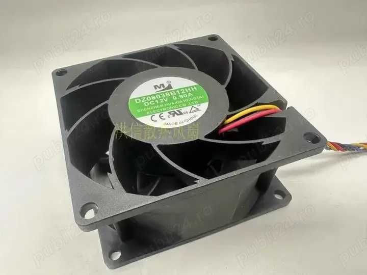 Ventilator 12V 0.9A model DZ08038B12HH