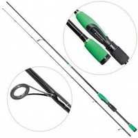 Lanseta spinning ultra-light carbon Baracuda Green Arrow 1.96 m A: 2-8