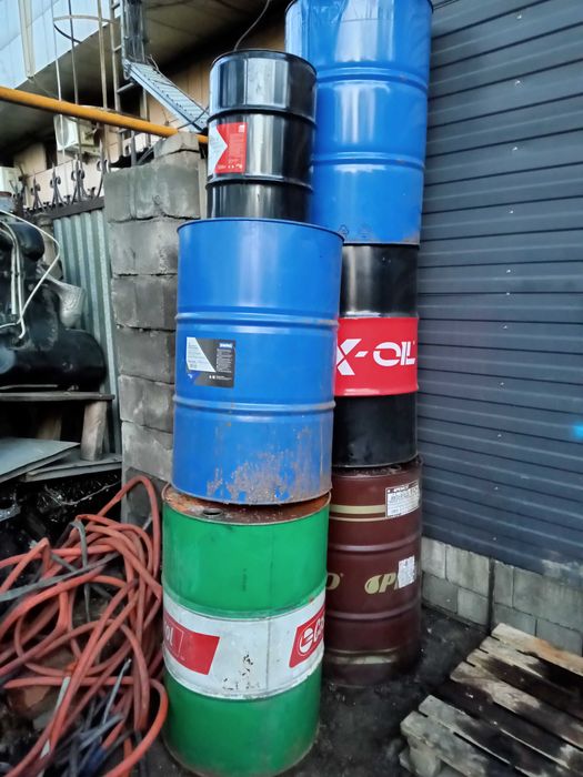 Бочка ёмкость из под масла 208 литра