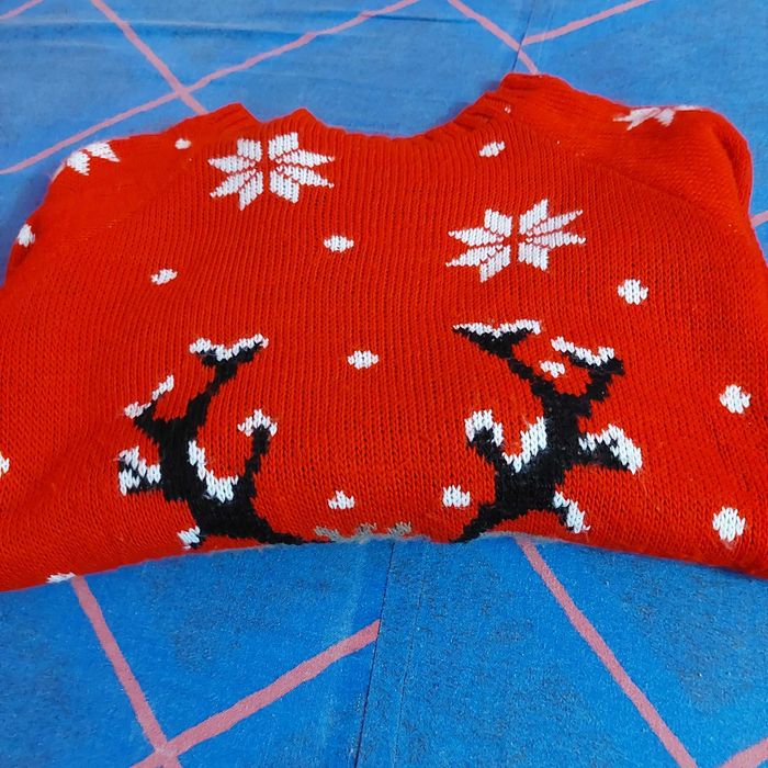 Pulover Crăciun  cu ren