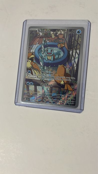 Pokémon Squirtle 148/142 SIR – Stellar Crown – Pack Fresh / Mint