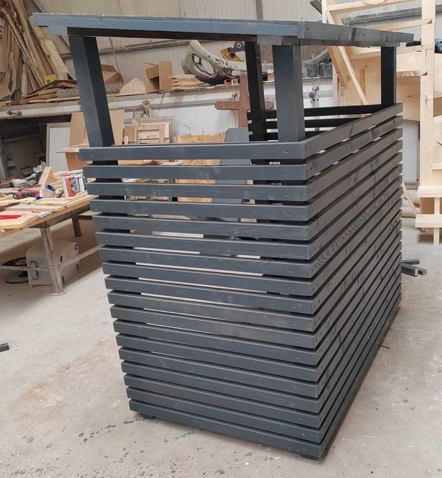 Protectie pubele gunoi