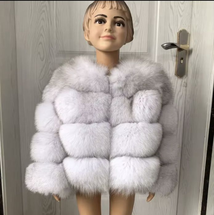 Haina blana naturala de fetite